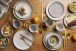 Geschirr-Set >Stockholm< (16-tlg.) in sand und taupe, Steingut - 25cm (D)