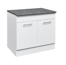EDDY Moderner Spülenunterschrank Küche in...