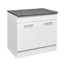 EDDY Moderner Spülenunterschrank Küche in...