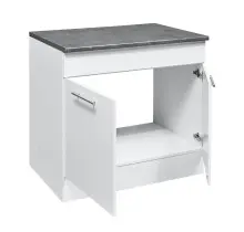 EDDY Moderner Spülenunterschrank Küche in...