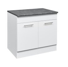EDDY Moderner Spülenunterschrank Küche in...