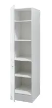 EDDY Moderner Vorratsschrank Küche in Weiß...