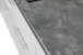EDDY Moderne Küchenzeile ohne Elektrogeräte in Weiß matt, Metallic Grau - Geräumige Einbauküche mit viel Stauraum - 260 x 220 x 60 cm (B/H/T)
