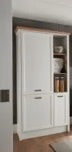 JASMIN Moderner Einbauschrank für Kühlschrank...