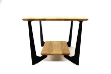 Couchtisch >2175< in Eiche, Massivholz - 110x46x60cm (BxHxT)