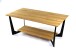 Couchtisch >2175< in Eiche, Massivholz - 110x46x60cm (BxHxT)