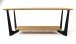 Couchtisch >2175< in Eiche, Massivholz - 110x46x60cm (BxHxT)
