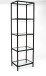 Ablageregal >3020< in Klarglas, Ablage Glas - 51x175x36cm (BxHxT)