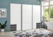 Schwebetürenschrank >Seattle< in WEISS + GRAPHIT - 270x208x65cm (BxHxT)