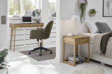 Konsole >NATA< in holzfarben, Eiche massiv - 100x80x35cm (BxHxT)