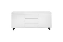 Sideboard >AUSTIN< in modern white, HWP -...