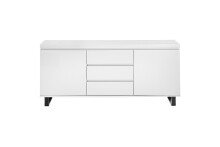 Sideboard >AUSTIN< in modern white, HWP -...