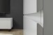 Sideboard >AUSTIN< in modern white, HWP - 191x74x40cm (BxHxT)