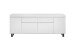 Sideboard >AUSTIN< in modern white, HWP - 191x74x40cm (BxHxT)