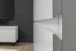 Sideboard >AUSTIN< in modern white, HWP - 191x74x40cm (BxHxT)