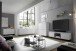 Sideboard >AUSTIN< in modern white, HWP - 191x74x40cm (BxHxT)