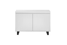 Kommode >AUSTIN< in modern white, HWP - 111x74x40cm...