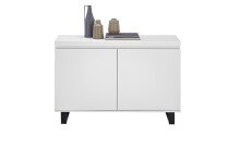 Kommode >AUSTIN< in modern white, HWP - 111x74x40cm...