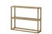 Konsole >BANTRY< in holzfarben, Eiche massiv - 99x80x26cm (BxHxT)