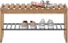 Schuhbank >BANTRY< in holzfarben, Eiche massiv geölt - 88x45x30cm (BxHxT)