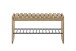 Schuhbank >BANTRY< in holzfarben, Eiche massiv geölt - 88x45x30cm (BxHxT)