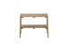 Sitzbank >BANTRY< in holzfarben, Eiche massiv geölt - 60x45x36cm (BxHxT)
