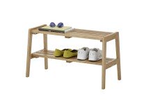 Sitzbank >BANTRY< in holzfarben, Eiche massiv...