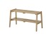 Sitzbank >BANTRY< in holzfarben, Eiche massiv geölt - 80x45x36cm (BxHxT)