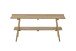 Sitzbank >BANTRY< in holzfarben, Eiche massiv geölt - 100x45x36cm (BxHxT)
