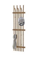 Garderobenpaneel >BANTRY< in holzfarben, Eiche...