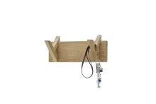 Garderobenpaneel >BANTRY< in holzfarben, Eiche...