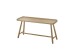 Sitzbank >BANTRY< in holzfarben, Eiche massiv geölt - 95x45x35cm (BxHxT)