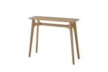 Konsole >BANTRY< in holzfarben, Eiche  - 100x80x35cm (BxHxT)