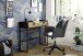 Konsole >CALAMA< in Holz, HWP/ Eiche furniert - 100x84x35cm (BxHxT)