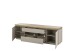 Lowboard >PALAMOS< in holzfarben/grau, HWP - 173x57x40cm (BxHxT)
