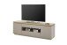 Lowboard >PALAMOS< in holzfarben/grau, HWP - 173x57x40cm (BxHxT)