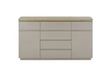 Sideboard >PALAMOS< in holzfarben/grau, HWP -...