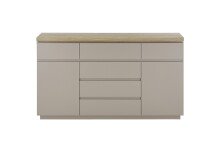 Sideboard >PALAMOS< in holzfarben/grau, HWP -...