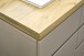 Sideboard >PALAMOS< in holzfarben/grau, HWP - 150x86x40cm (BxHxT)