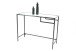 Konsole >7251< in Glas, Glas - 100x74x36cm (BxHxT)