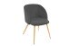 Essgruppe >9201-05.38< in Akazienholz, Massivholz - 160x78x90cm (BxHxT)