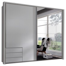 Kleiderschrank-Set >Seattle< in Weiß - 228x213x65cm (BxHxT)
