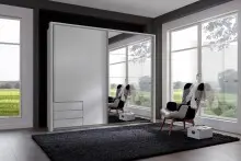 Schlafzimmer-Set >Seattle< in Weiß -...