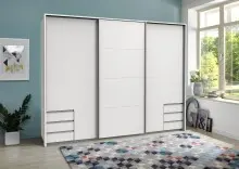 Schlafzimmer-Set >Seattle< in Weiß -...