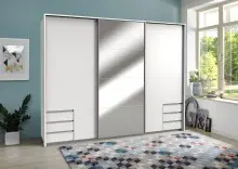 Schlafzimmer-Set >Seattle< in Weiß -...