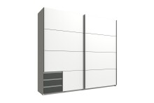 Kleiderschrank-Set >Seattle< in Weiß - 228x213x65cm (BxHxT)