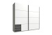 Kleiderschrank-Set >Seattle< in Weiß - 228x213x65cm (BxHxT)