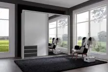 Schlafzimmer-Set >Seattle< in Weiß -...