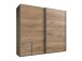 Schlafzimmer-Set >Seattle< in Plankeneiche-Nachbildung - 228x213x65cm (BxHxT)