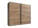 Schlafzimmer-Set >Seattle< in Plankeneiche-Nachbildung - 228x213x65cm (BxHxT)